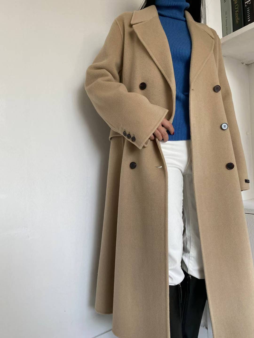 經典雙排扣大衣