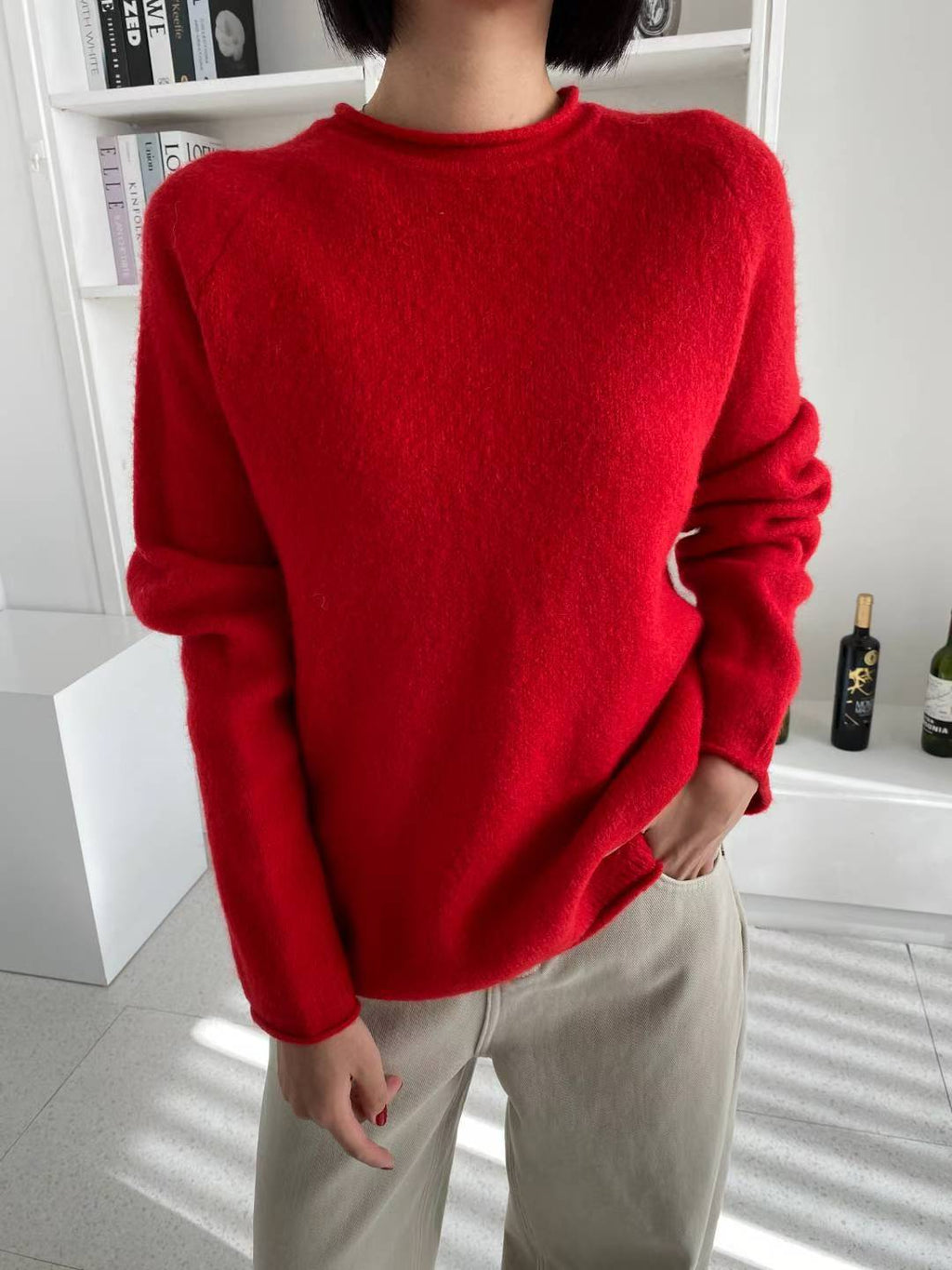 寬鬆毛衣